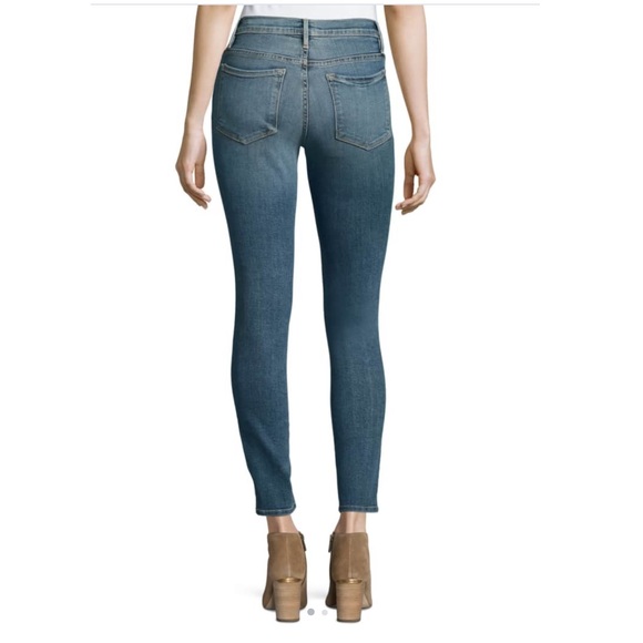 FRAME Le High Skinny Distressed Jeans - Picture 2 of 7